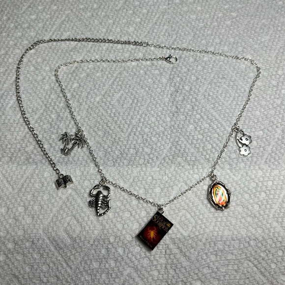 House of the Scorpion by Nancy Farmer Handmade Literature Necklace, Book Cover - Picture 12 of 16